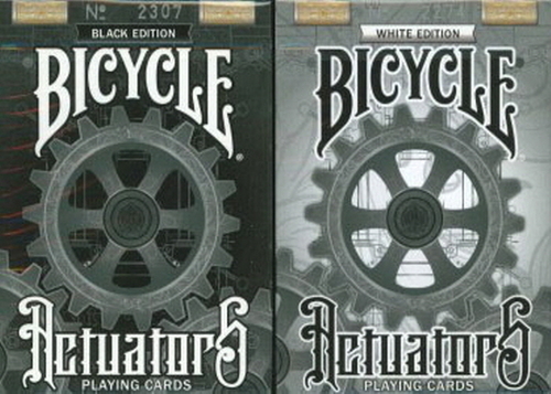 엑츄에이터 블랙,화이트(Bicycle Actuators Playing Cards)