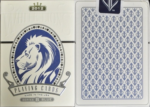 화이트 라이온 시리즈 B 블루(White Lions Playing Cards Blue)