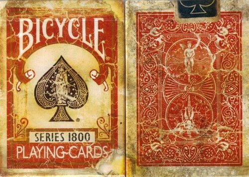 빈티지덱 레드,블루(Vintage Series 1800 Playing Cards)