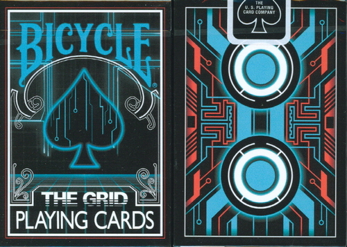 그리드덱 v1(Bicycle The grid Playing cards v1)
