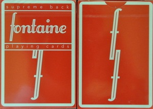 폰테인 레드(Fontaine Playing Cards Red)