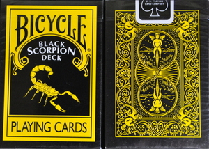 블랙 스콜피온(Bicycle Black Scorpion Deck)