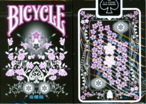 바이시클 트랜스듀서 나잇 사쿠라(Bicycle Transducer Night Sakura Edition Playing cards)