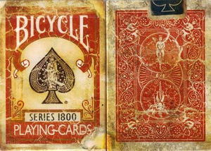 빈티지덱 레드,블루(Vintage Series 1800 Playing Cards)
