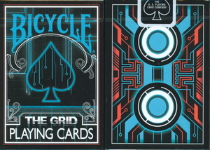 그리드덱 v1(Bicycle The grid Playing cards v1)