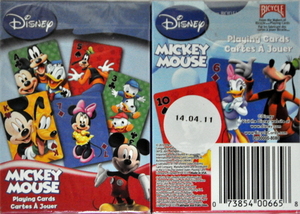 디즈니 미키 마우스(Disney Mickey Mouse Playing Cards)