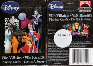 디즈니 바일 빌런(DisneyVile Villains Playing Cards)