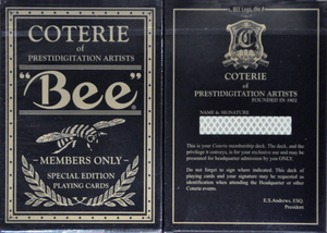 코테리 비(Coterie Bee Playing Cards)