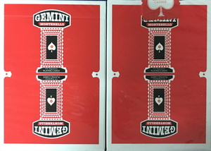 제미니 레드(Gemini Casino playing cards-RED)