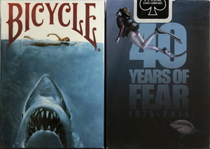 죠스덱(40 Years of Fear Bicycle Jaws Playing Card)