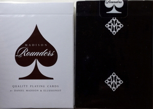 라운더스 블랙,브라운(Rounders Playing Cards by Madison)