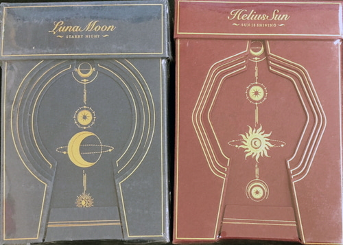 루나 문, 헬리오스 썬 디럭스(Luna Moon &amp; Helius Sun Playing Cards)