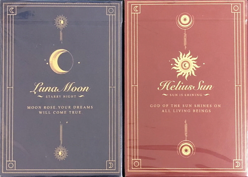 루나 문, 헬리오스 썬(Luna Moon &amp; Helius Sun Playing Cards)