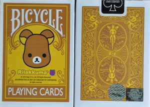 바이시클 리락쿠마(Bicycle Rilakkuma Playing Cards)