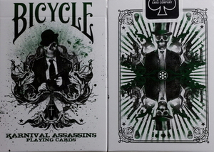 카니발 어쎄신 그린(Karnival Assassins Playing Cards Green)